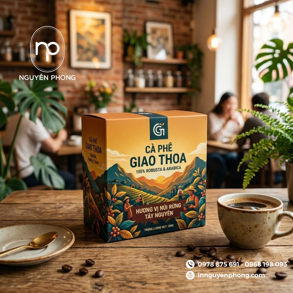 Hôp đựng cà phê với đa dạng kích thước